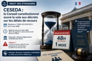 Atlas Droit Des Etrangers Caen CESEDA DECRET 21052026